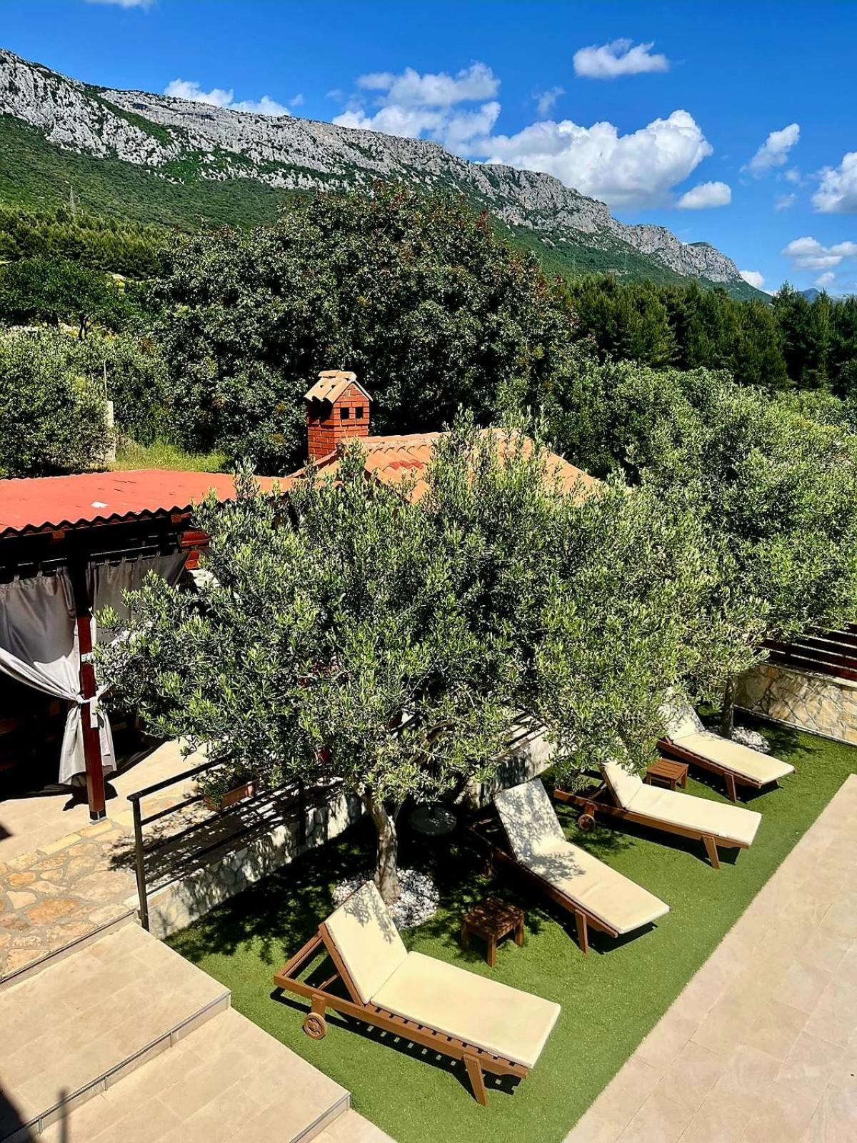 Holiday Home Magic View With Private Heated Pool Kastela Exterior photo